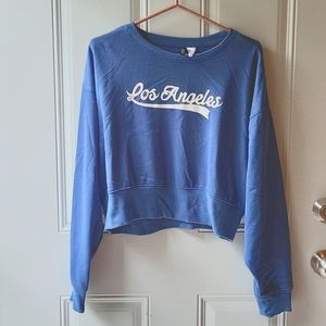 Cropped sweatshirt Los Angeles